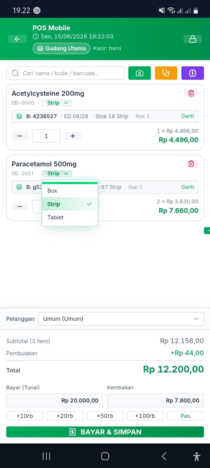 POS Mobile Macha Apotek